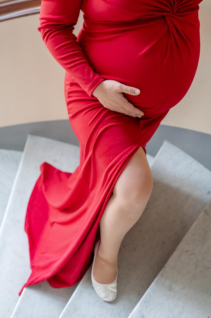 kundgarderob gravidklänning