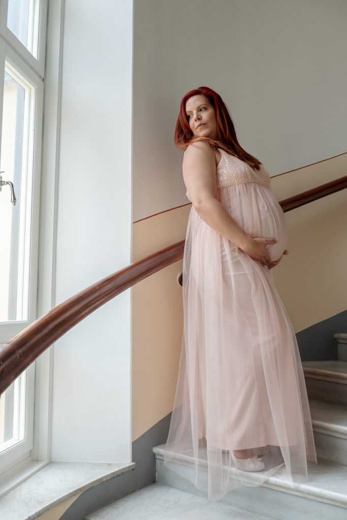 kundgarderob gravidklänning