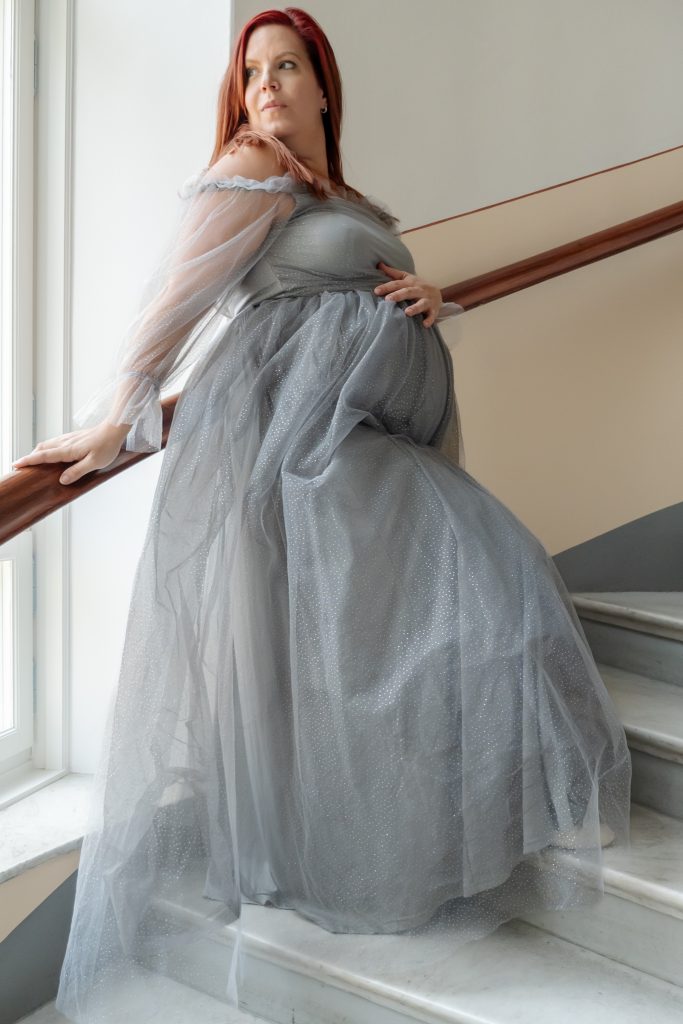 kundgarderob gravidklänning