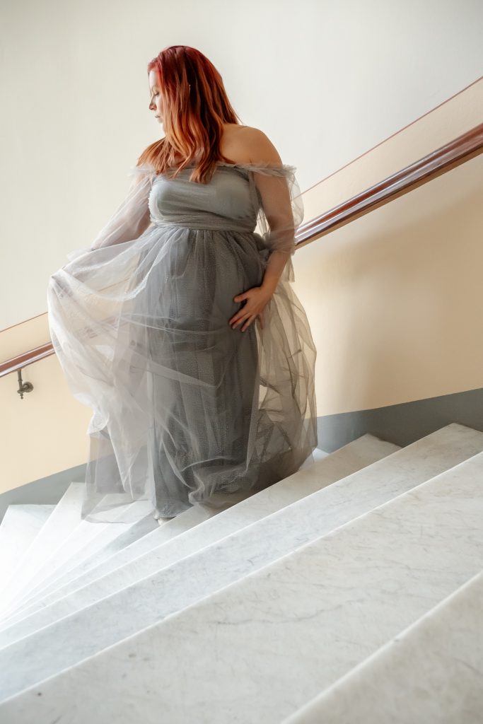 kundgarderob gravidklänning